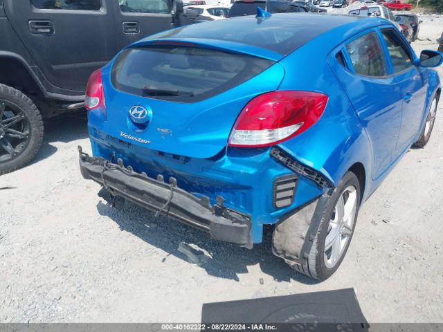KMHTC6AD7EU184096 Hyundai Veloster Base W/black