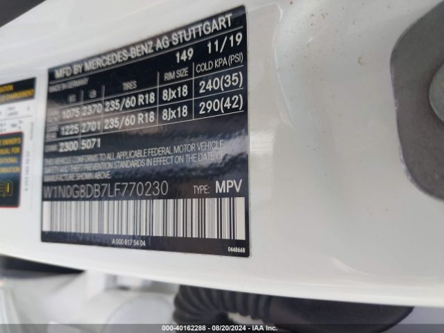 W1N0G8DB7LF770230 Mercedes-Benz GLC 300