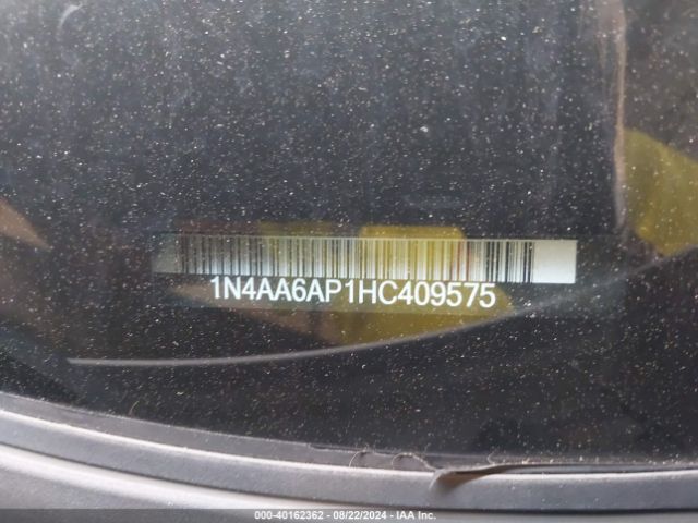 1N4AA6AP1HC409575 Nissan Maxima 3.5 Sv