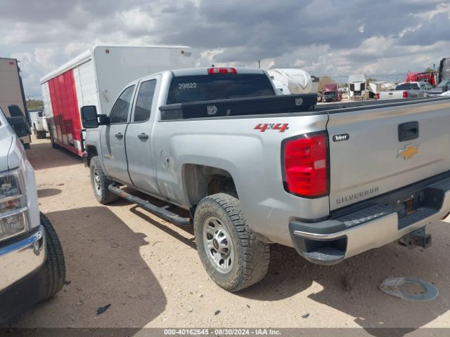 1GC2KUEG1JZ329822 Chevrolet Silverado 2500hd Wt
