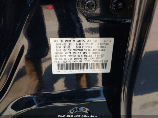 19UDE2F37GA008599 Acura Ilx 2.4l/acurawatch Plus Package