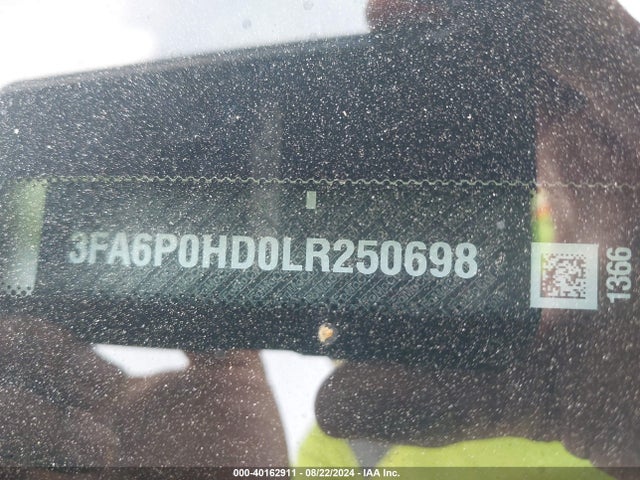 Ford FUSION SE 2020 3FA6P0HD0LR250698 Image 9