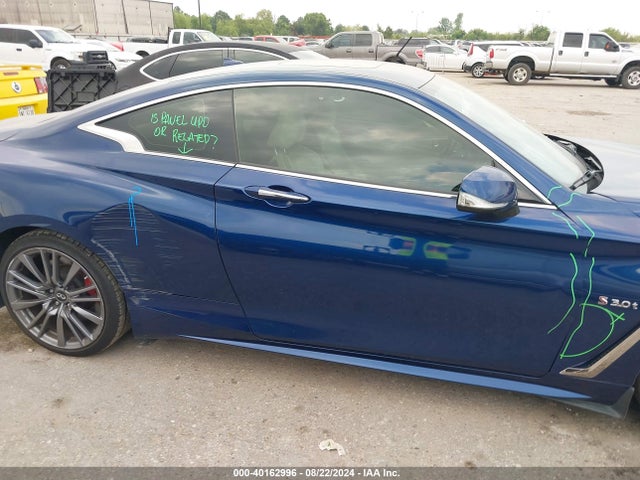 JN1FV7EK9HM610694 Infiniti Q60 3.0t Red Sport 400