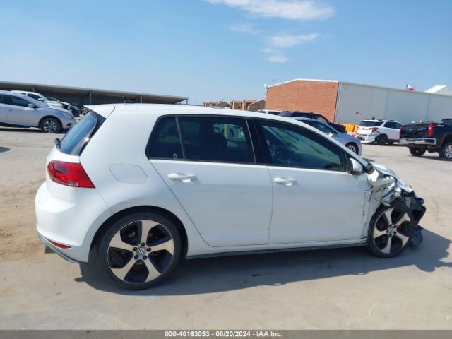 3VW5T7AU2FM046021 Volkswagen Golf Gti 2.0t Se 4-door