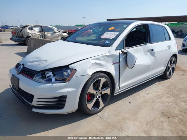 3VW5T7AU2FM046021 Volkswagen Golf Gti 2.0t Se 4-door