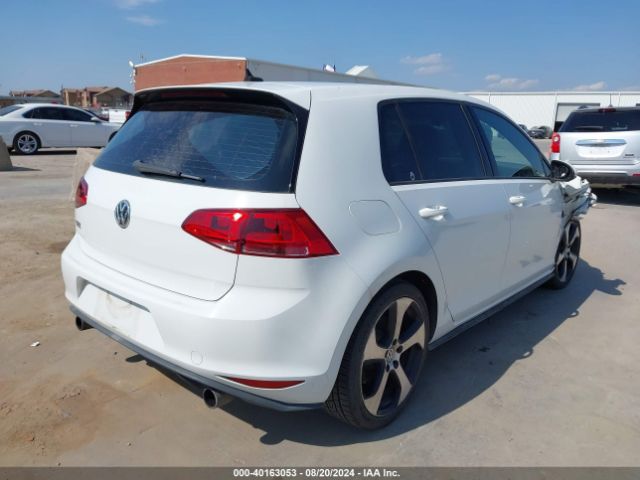 3VW5T7AU2FM046021 Volkswagen Golf Gti 2.0t Se 4-door