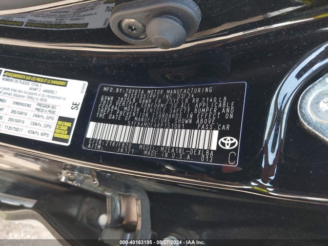 Toyota COROLLA LE 2024 5YFB4MDE4RP151081 Image 8