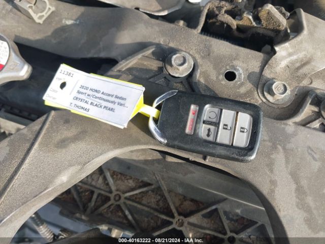 2020 HONDA ACCORD 1HGCV1F33LA110501 Photo 10