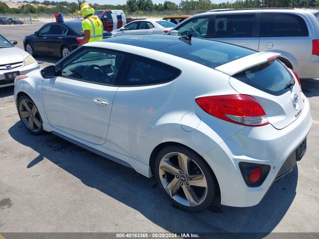 Hyundai Veloster Turbo W/black 2014 KMHTC6AE3EU206474 Image 3
