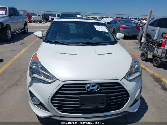 Hyundai Veloster Turbo W/black 2014 KMHTC6AE3EU206474 Image 6