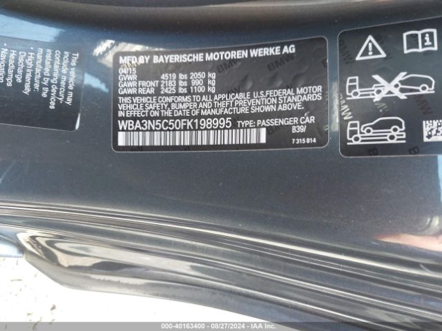 WBA3N5C50FK198995 BMW 428i Xdrive