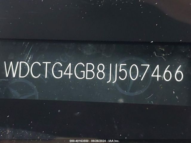 WDCTG4GB8JJ507466 Mercedes-Benz Gla 250 4matic