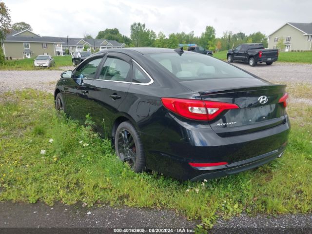2016 HYUNDAI SONATA 5NPE24AF3GH307458 Photo 2