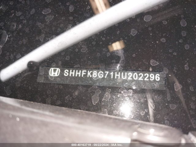 SHHFK8G71HU202296 Honda Civic Type R Touring