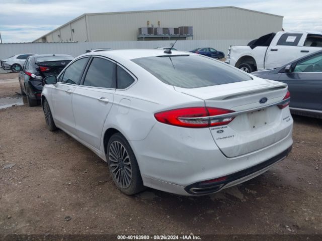 3FA6P0D92JR138841 Ford Fusion Titanium