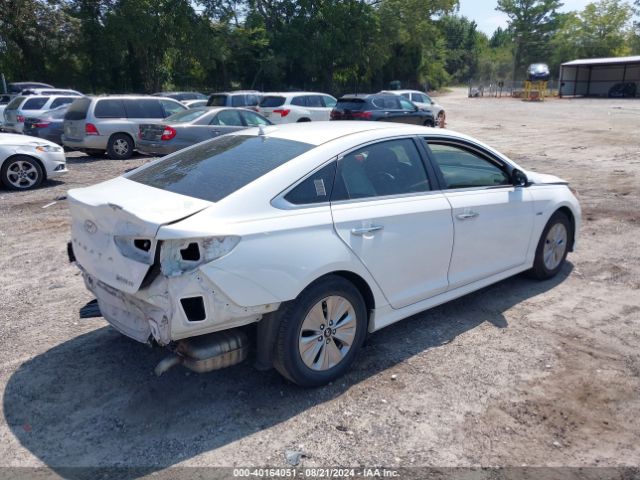 KMHE24L3XJA083697 Hyundai Sonata Hybrid Se