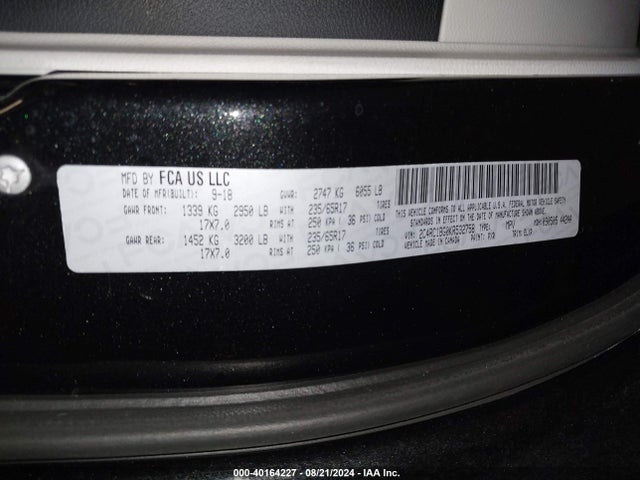 Chrysler Pacifica Touring L 2019 2C4RC1BG0KR532758 Image 9