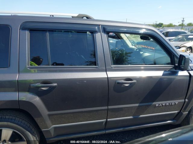 1C4NJRFBXGD658394 Jeep Patriot High Altitude Edition