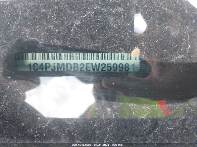 1C4PJMDB2EW259981 Jeep Cherokee Limited