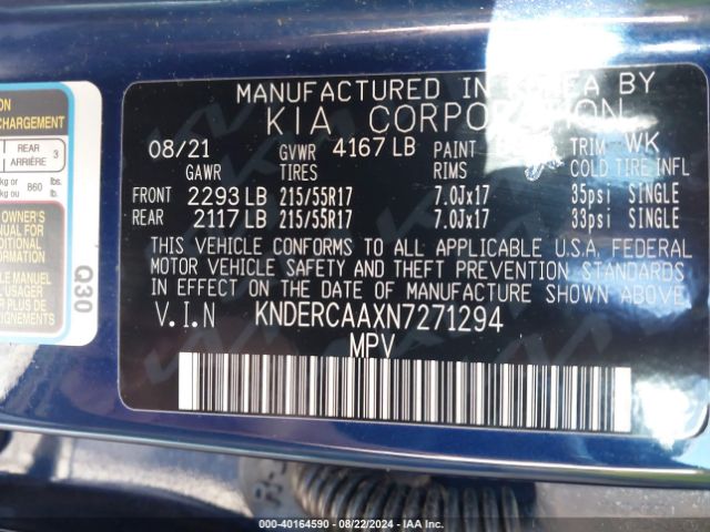KNDERCAAXN7271294 KIA SELTOS EX
