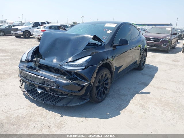 2021 TESLA MODEL Y 5YJYGDEEXMF088248 Photo 1