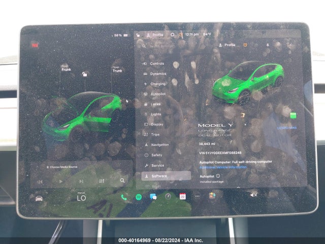 2021 TESLA MODEL Y 5YJYGDEEXMF088248 Photo 6