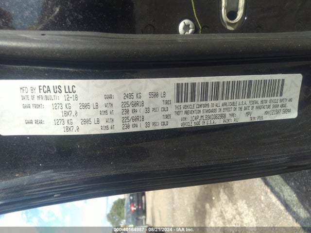 1C4PJMLB9KD362968 Jeep Cherokee Altitude 4x4