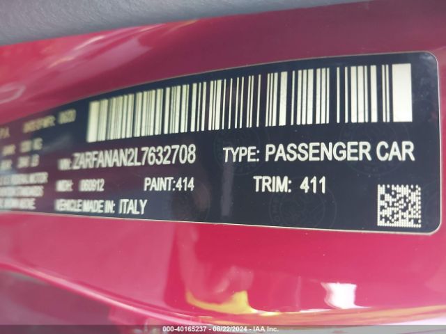 ZARFANAN2L7632708 Alfa Romeo Giulia Awd