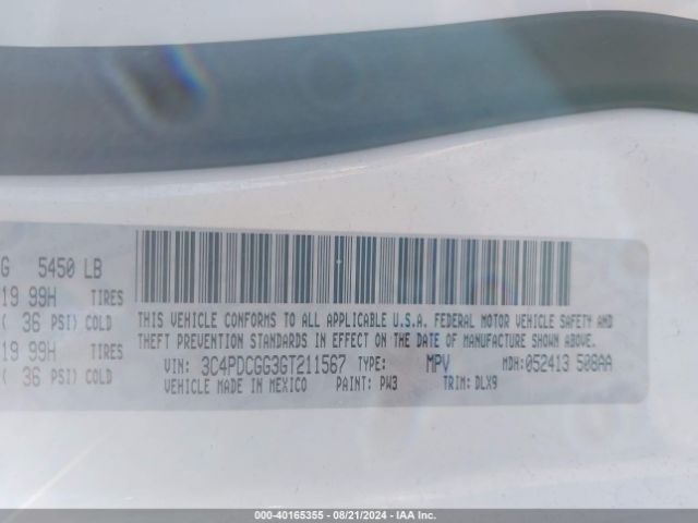 3C4PDCGG3GT211567 Dodge Journey Crossroad Plus