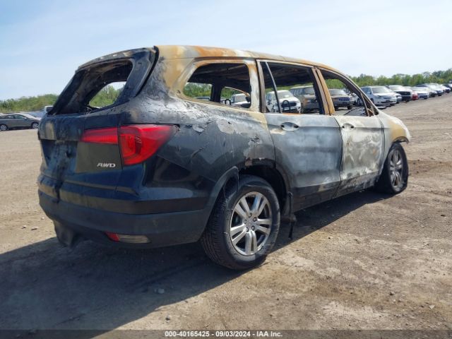 5FNYF6H15GB037557 Honda PILOT LX