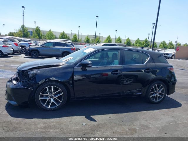 JTHKD5BHXH2291392 Lexus CT 200H