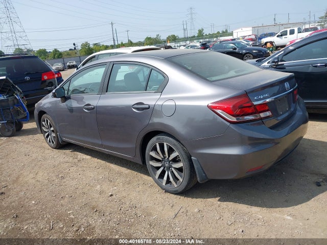 Honda Civic Ex-l 2014 19XFB2F99EE256982 Image 3