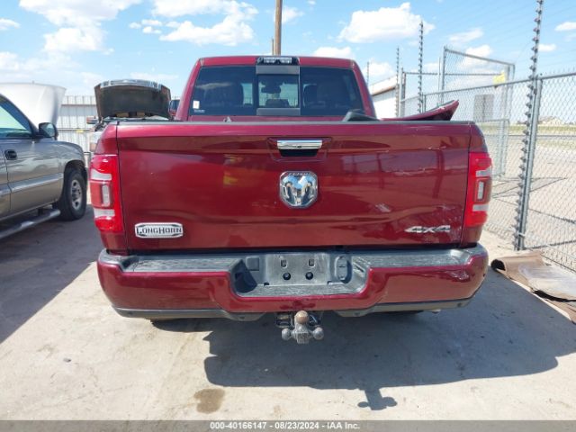 3C6UR5GL5MG645644 RAM 2500 Limited Longhorn  4x4 6'4 Box