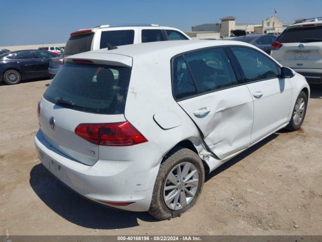 3VW217AU9GM051601 Volkswagen Golf Tsi S 4-door