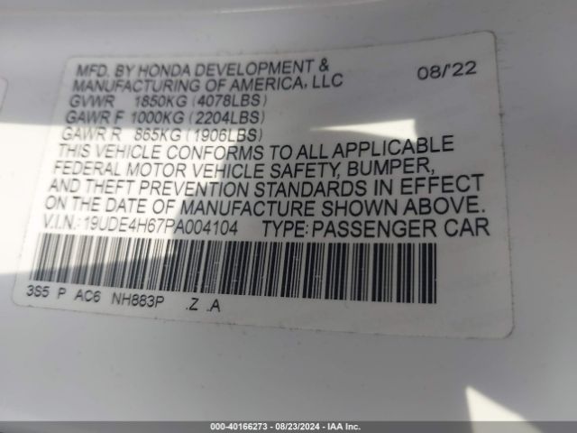 19UDE4H67PA004104 Acura Integra A-spec W/ Technology