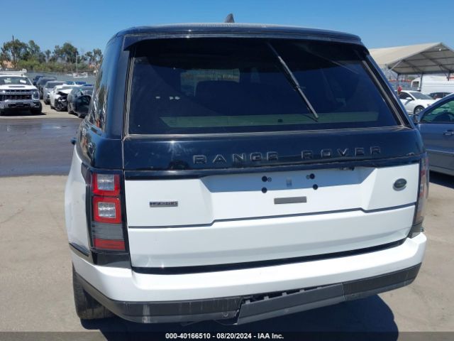 SALGS2FK8HA326995 Land Rover Range Rover 3.0l V6 Turbocharged Diesel Hse Td6