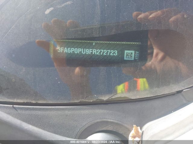 3FA6P0PU9FR272723 Ford Fusion Energi Se Luxury