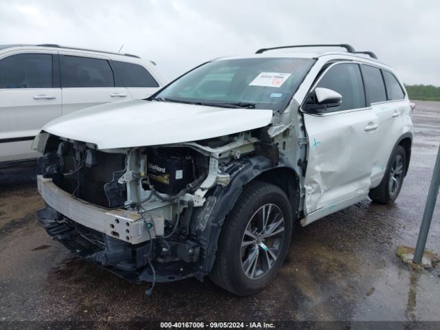 5TDKKRFHXGS159426 Toyota Highlander Xle V6