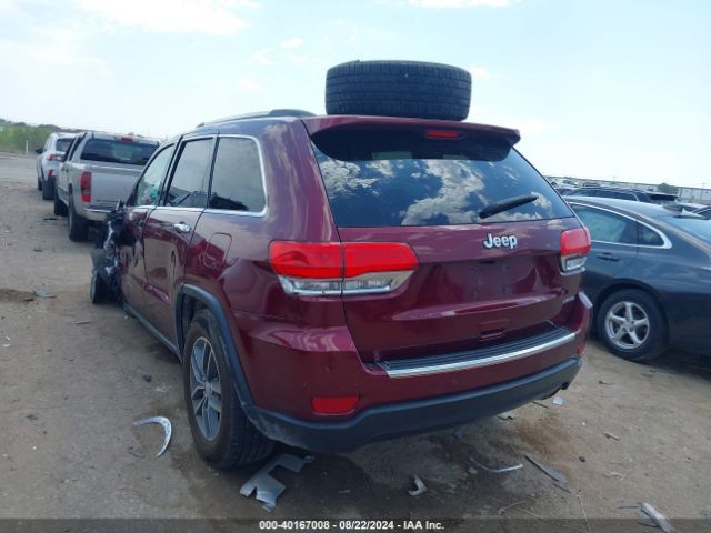 1C4RJEBGXHC614866 Jeep Grand Cherokee Limited 4x2