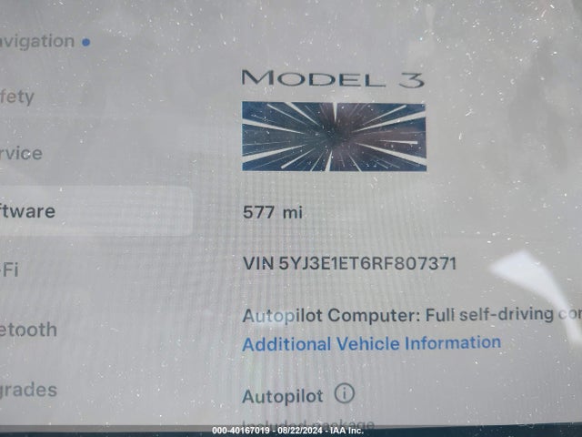 Tesla Model 3 Performance 2024 5YJ3E1ET6RF807371 Image 12