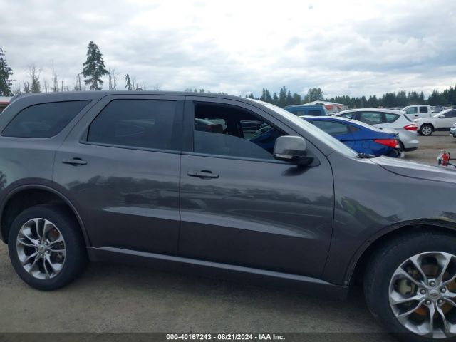 1C4RDHDG0KC659019 Dodge Durango Gt Plus Rwd