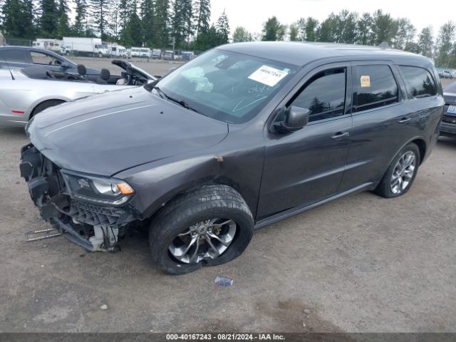 1C4RDHDG0KC659019 Dodge Durango Gt Plus Rwd