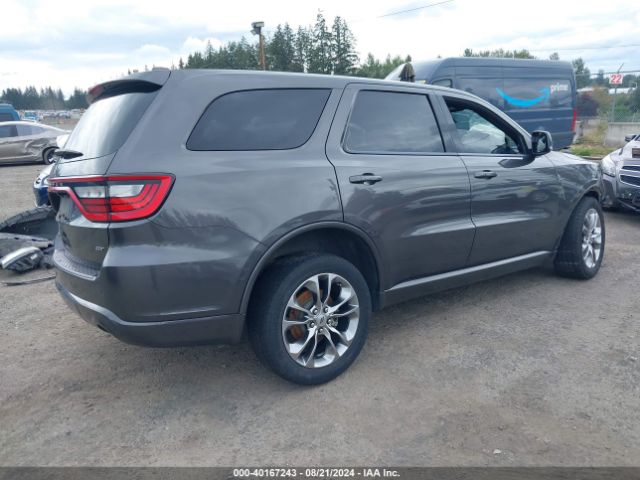 1C4RDHDG0KC659019 Dodge Durango Gt Plus Rwd