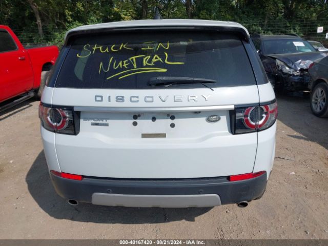 SALCT2BG9HH637307 Land Rover Discovery Sport Hse Lux