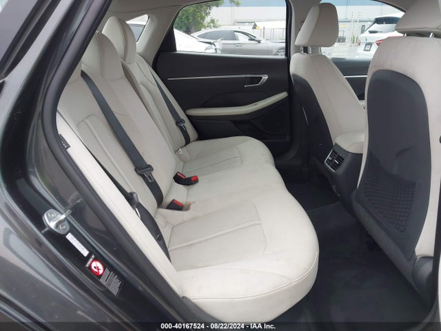 Hyundai Sonata Blue 2021 KMHL24JJ5MA018351 Image 8