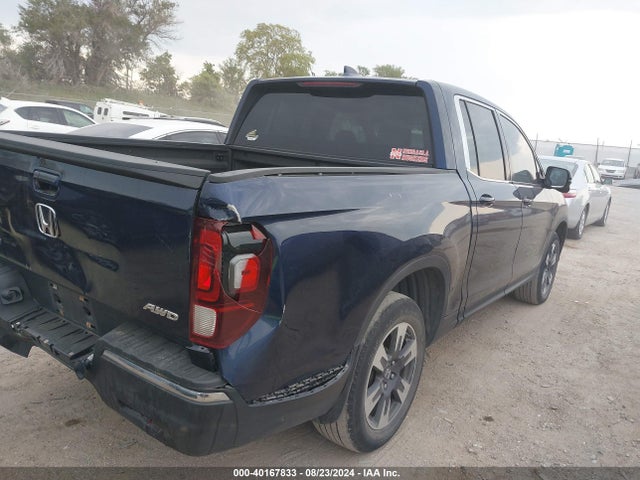 Honda Ridgeline Rtl-t 2017 5FPYK3F66HB003015 Image 4