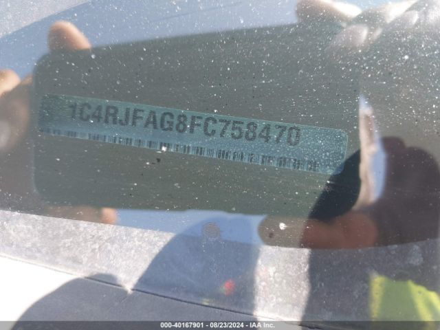 1C4RJFAG8FC758470 Jeep Grand Cherokee Laredo