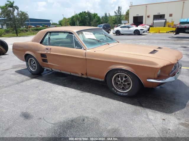 1967 FORD MUSTANG 7R01C188505      