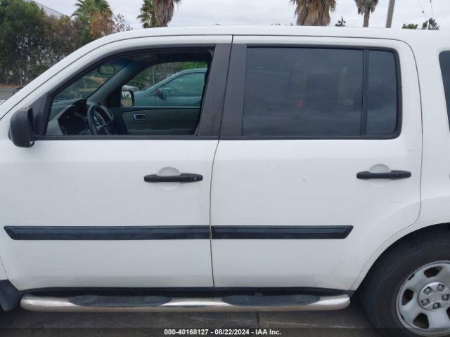 5FNYF4H27FB009108 Honda PILOT LX