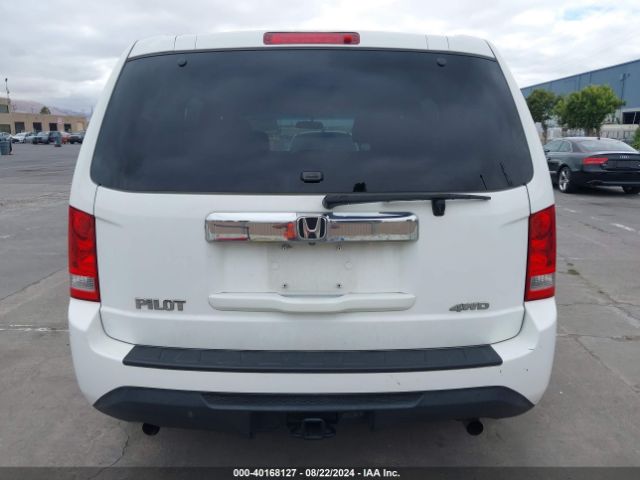 5FNYF4H27FB009108 Honda PILOT LX